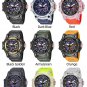 Sports Dual Display Watch For Men LED Digital Quartz Waterproof Watches Stopwatc
