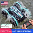 2.4 GHz 4WD RC Car Amphibious Waterproof Remote Control Car 360° Spins RC Car Re