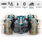 2.4 GHz 4WD RC Car Amphibious Waterproof Remote Control Car 360° Spins RC Car Re