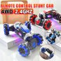 RC Car 4WD Radio Control Stunt Car Gesture Induction Twisting Off-Road Vehicle