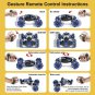 RC Car 4WD Radio Control Stunt Car Gesture Induction Twisting Off-Road Vehicle