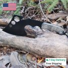 Tactical Throwing Hatchet Axe Fixed Blade Survival Knife Camping wood handle