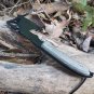 Tactical Throwing Hatchet Axe Fixed Blade Survival Knife Camping wood handle