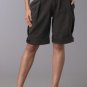 L.A.M.B LAMB Gwen Stefani Brown Corduroy Swiss Short 0