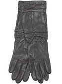 Sophia Kokosalaki for Nine West Black Leather Opera Fetish Glove S