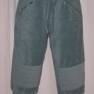 Pinko Sunday Morning Aqua Cropped Pant Terry Short L