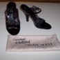 VIVIENNE WESTWOOD Nine West Black Patent Mule Heel * 9