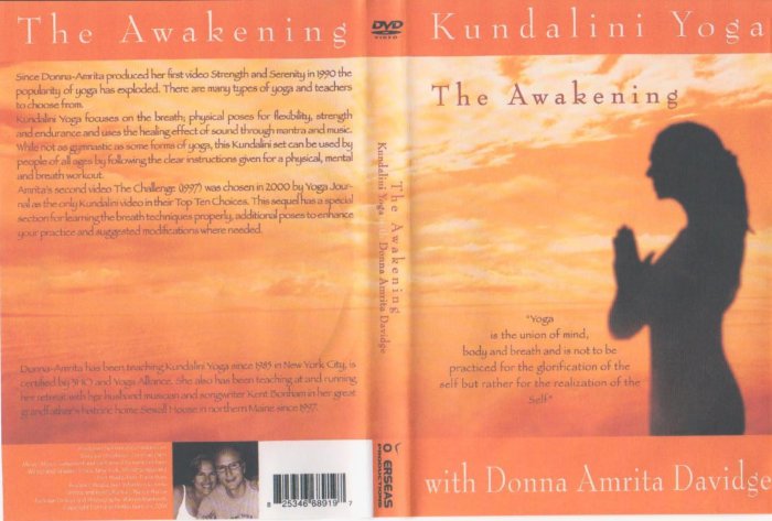 Kundalini Yoga- The Awakening DVD Donna Amrita Davidge