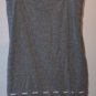 PAUL& JOE SISTER Grey Cashmere Tie Tank Cami Pointelle