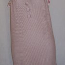MANOUSH Bow Pleat Sweater Cotton Crochet Overall Dress