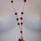 Brazilian Wood Bead Boho Hand Crafted Necklace