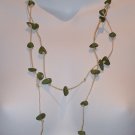 Brazilian Wood Bead Boho Hand Crafted Necklace
