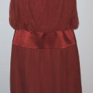 LAUNDRY Shelli Segal Silk Chiffon Grecian Flowy Dress 4