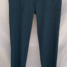 TRINA TURK Classic Teal Suit Slacks Trousers Pants