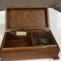 Vintage Music Box Art Deco 1930s Waterfall Hope Chest Working Switzerland