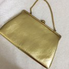 Vintage Handbag Coblentz Gold Purse Chain Handle Evening Bag Good Condition
