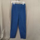 Talbots Vintage Jeans Mom High Rise Side Zipper 100% Cotton Made Hong Kong