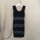 Womens Dress Valerie Bertinelli Black Stretch Lace Sleeveless Evening Formal Size 6