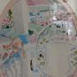 Signed Numbered Print Emily Johnson Watercolor Cat Porch Wicker Chair Matted Framed