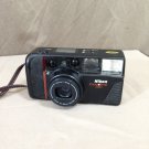 Nikon Zoom Touch 500 35mm Camera Powers On Includes Original Manual