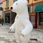 Inflatable Bear Mascot Costume Air Mascot for Event, Birthday, and Halloween (BATTERY NOT INCLUDED)