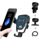 Wireless Car Charger Automatic Clamping 10W Qi Fast Charging