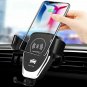Wireless Car Charger Automatic Clamping 10W Qi Fast Charging