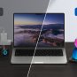 3 in 1 Fast Wireless Charging Station for iPhone, Apple Watch, AirPods