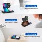 3 in 1 Fast Wireless Charging Station for iPhone, Apple Watch, AirPods