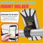 Bike Motorcycle Silicone Mount Holder For Phones