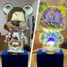 3D Firework Bear Colorful Desk Lamp