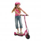 Razor E100 Electric Scooter - Pink, for Kids Ages 8+ and up to 120 lbs
