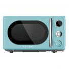 Galanz 0.7 cu. ft. Retro Countertop Microwave Oven, 700 Watts, Blue