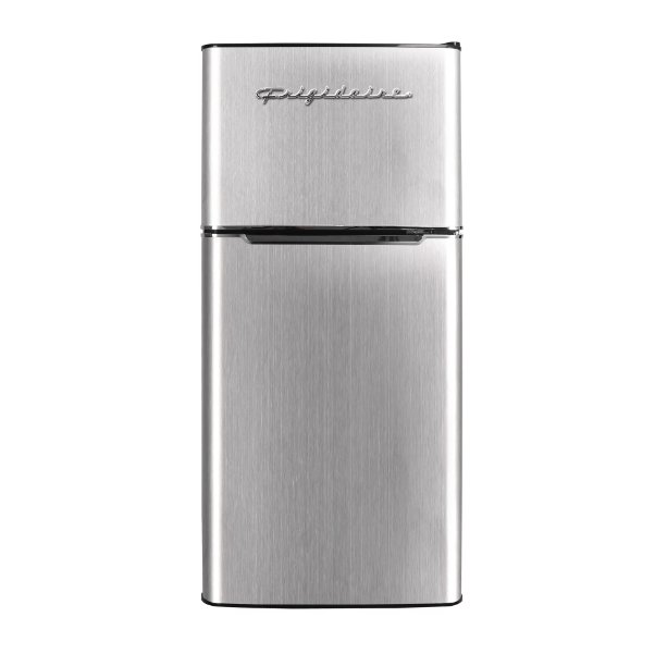 Frigidaire, 4.5 Cu. Ft., 2 Door Compact Refrigerator-Chrome Trim ...