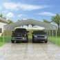 Classic DIY Carport - 20'W x 20'L x 7'H with one afternoon easy assembly.