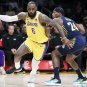 LeBron James Los Angeles Lakers Star Player Lot of 20 Photo Prints 8 x 10 # 2