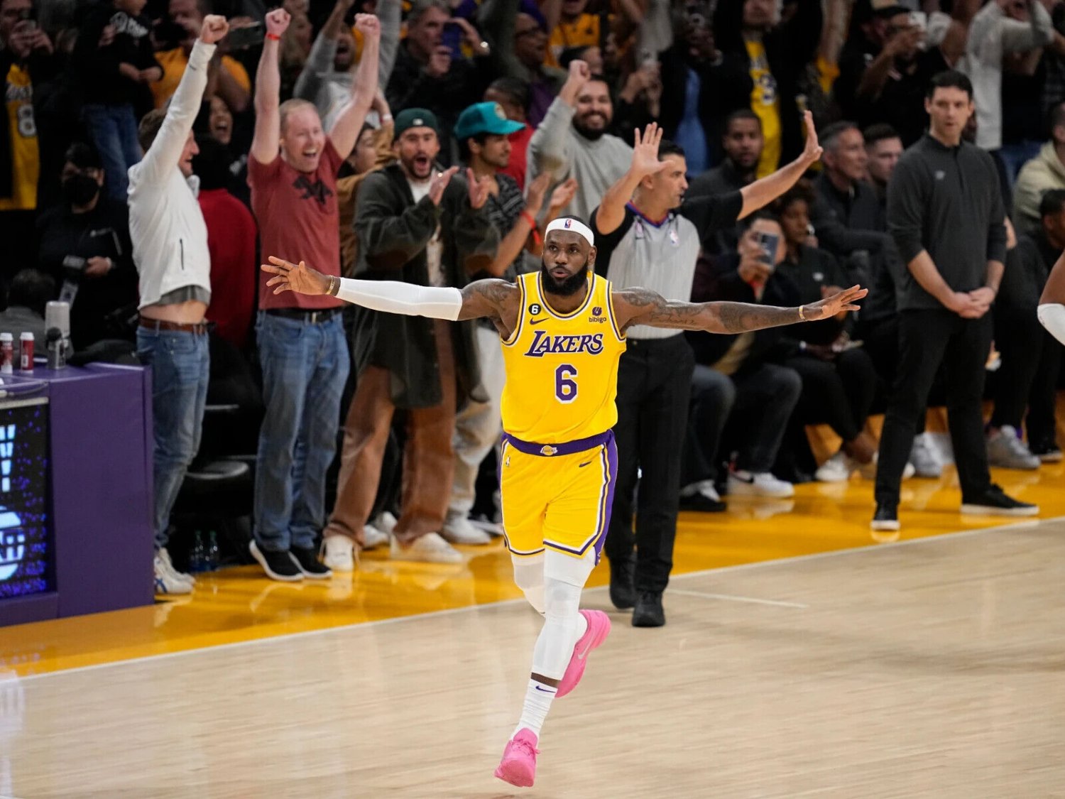 LeBron James Premium Photo Print 8 x 10 Los Angeles Lakers Star Player  # 8