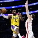 LeBron James Premium Photo Print 8 x 10 Los Angeles Lakers Star Player  # 15