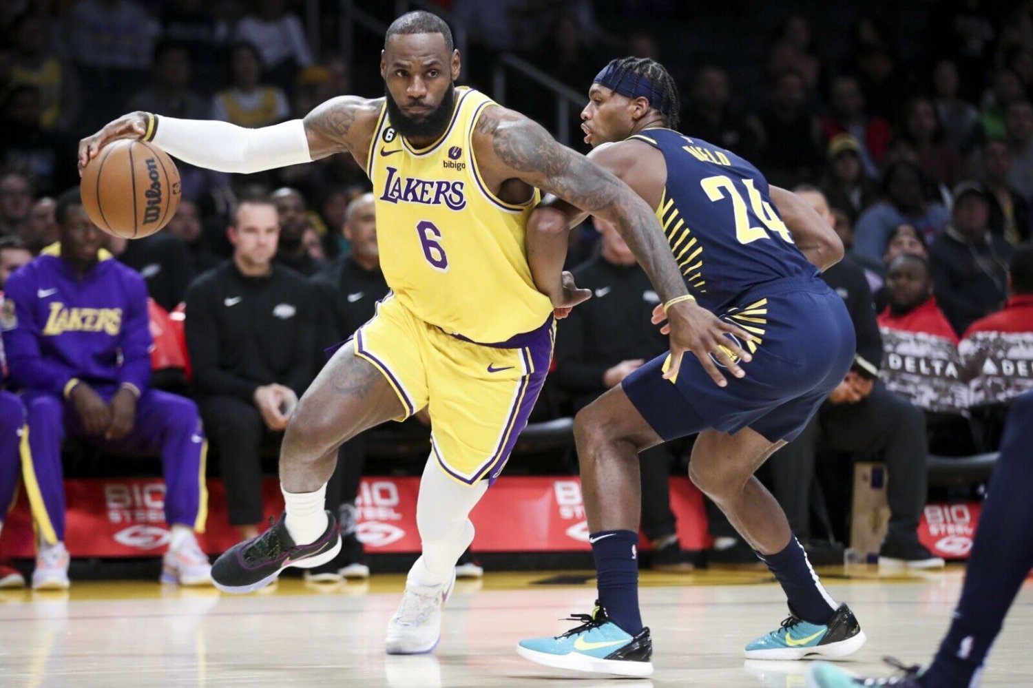 LeBron James Premium Photo Print 8 x 10 Los Angeles Lakers Star Player  # 14