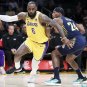LeBron James Premium Photo Print 8 x 10 Los Angeles Lakers Star Player # 14