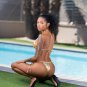 Barbie Rous Golden Bikini / 6 Metallic Paper Prints 8x10 Professionally Printed Set 1