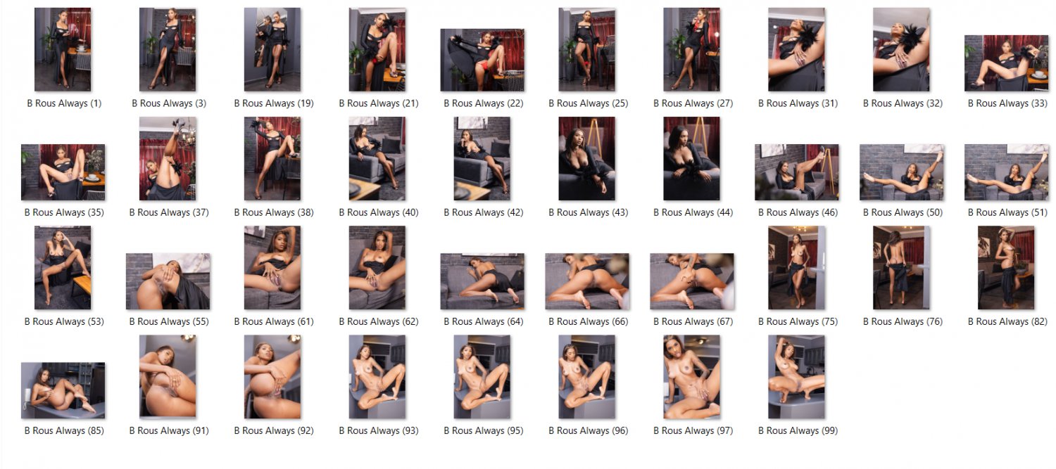 BARBIE ROUS Always with Dildo 38 Glossy Paper Prints 8x10 Professionally Printed