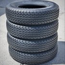 Set of 4 (FOUR) Transeagle ST Radial II Premium Trailer Radial Tires-ST205/75R15 205/75/15