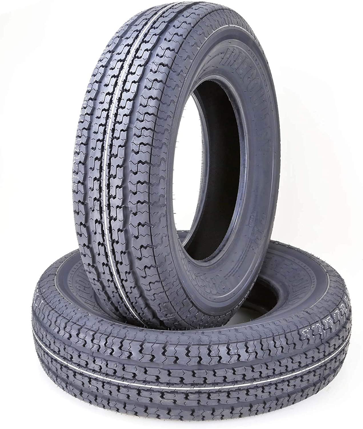 2 New Premium Trailer Tires ST 225/75R15 10PR Load Range E - 11132