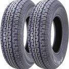 2 New Premium Trailer Tires ST 205 75R15 / 8PR