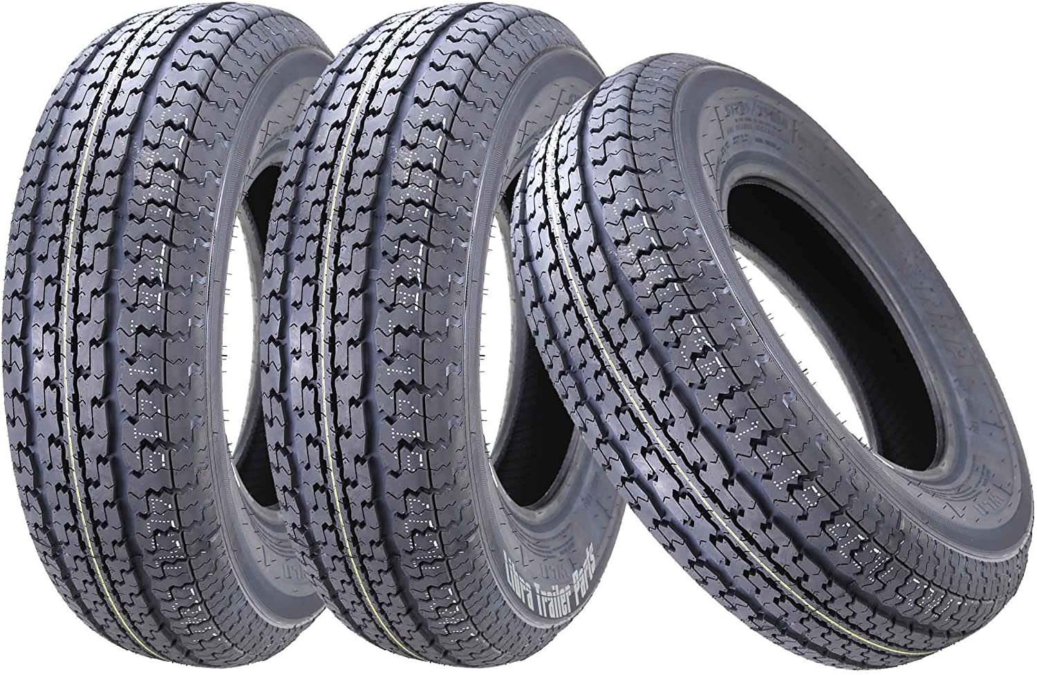 3 New Premium Trailer Tires ST 205 75R15 / 8PR
