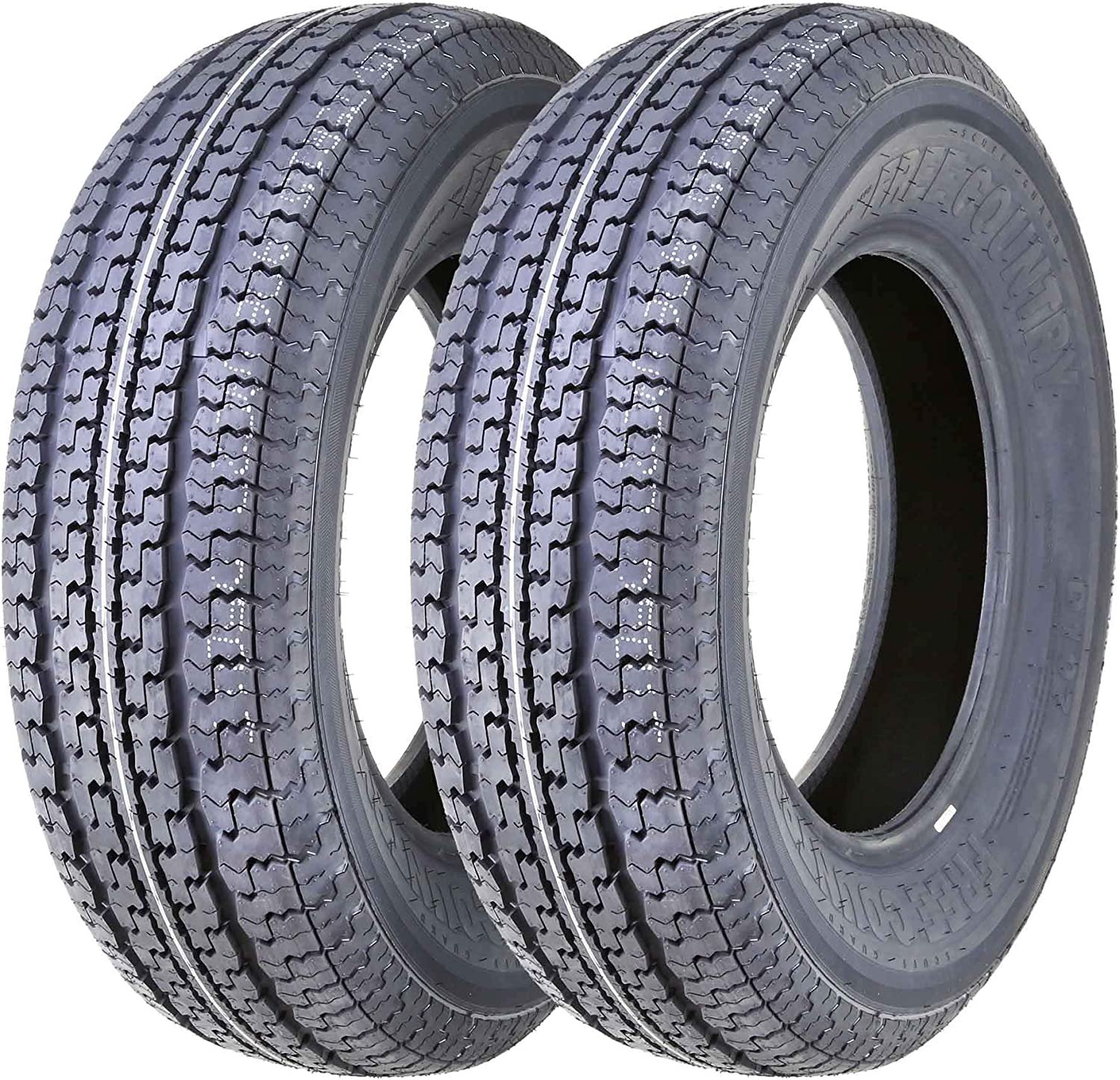 2 New Premium Trailer Tires ST 205/75R14 8PR