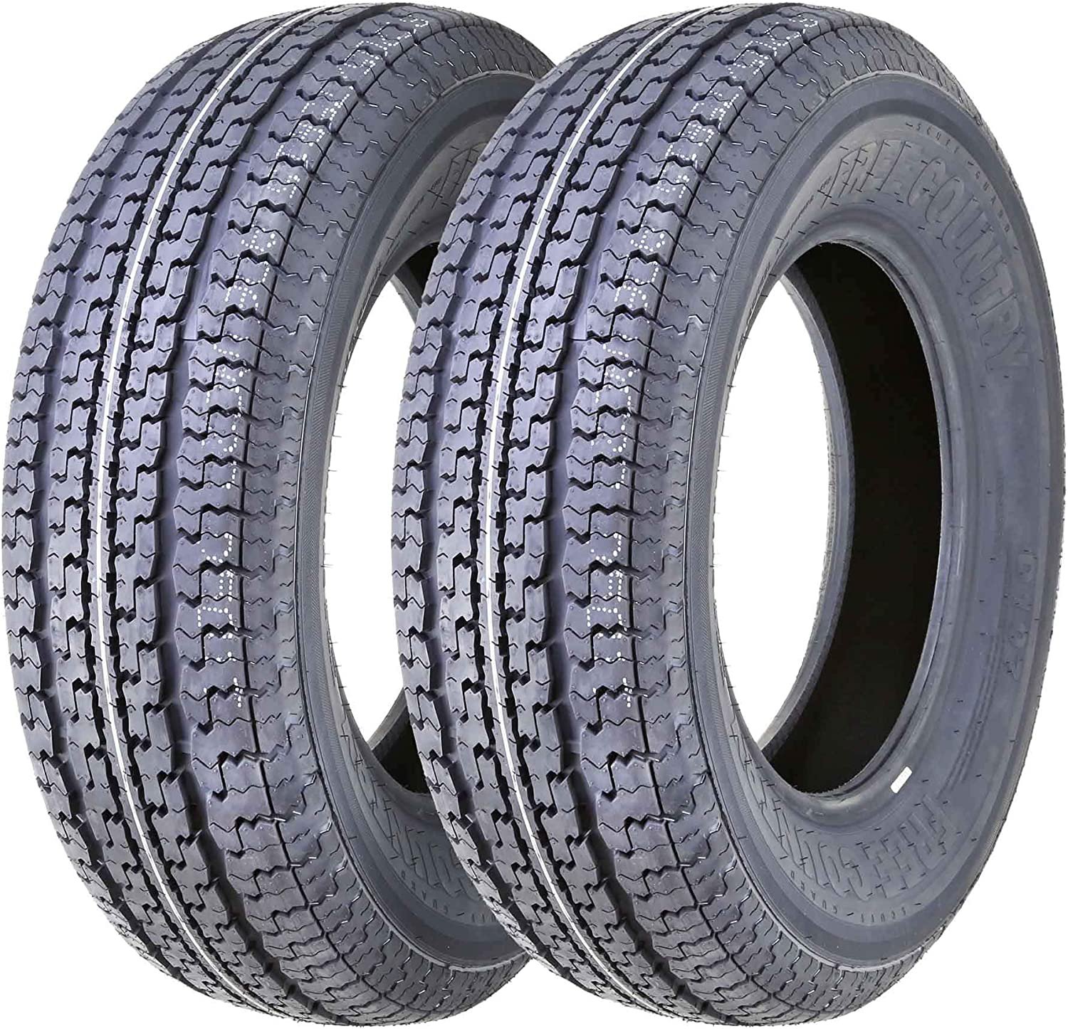 2 FREE COUNTRY Premium Trailer Tires ST 175/80R13
