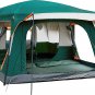 KTT Extra Large Tent 12 Person(Style-B),Family Cabin Tents,2 Rooms,3 Doors and 3 Windows