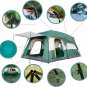 KTT Extra Large Tent 12 Person(Style-B),Family Cabin Tents,2 Rooms,3 Doors and 3 Windows